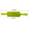 Silicone Flour Stick with Plastic Handle Dough Roller Small Roller Rolling Pin  Kitchen