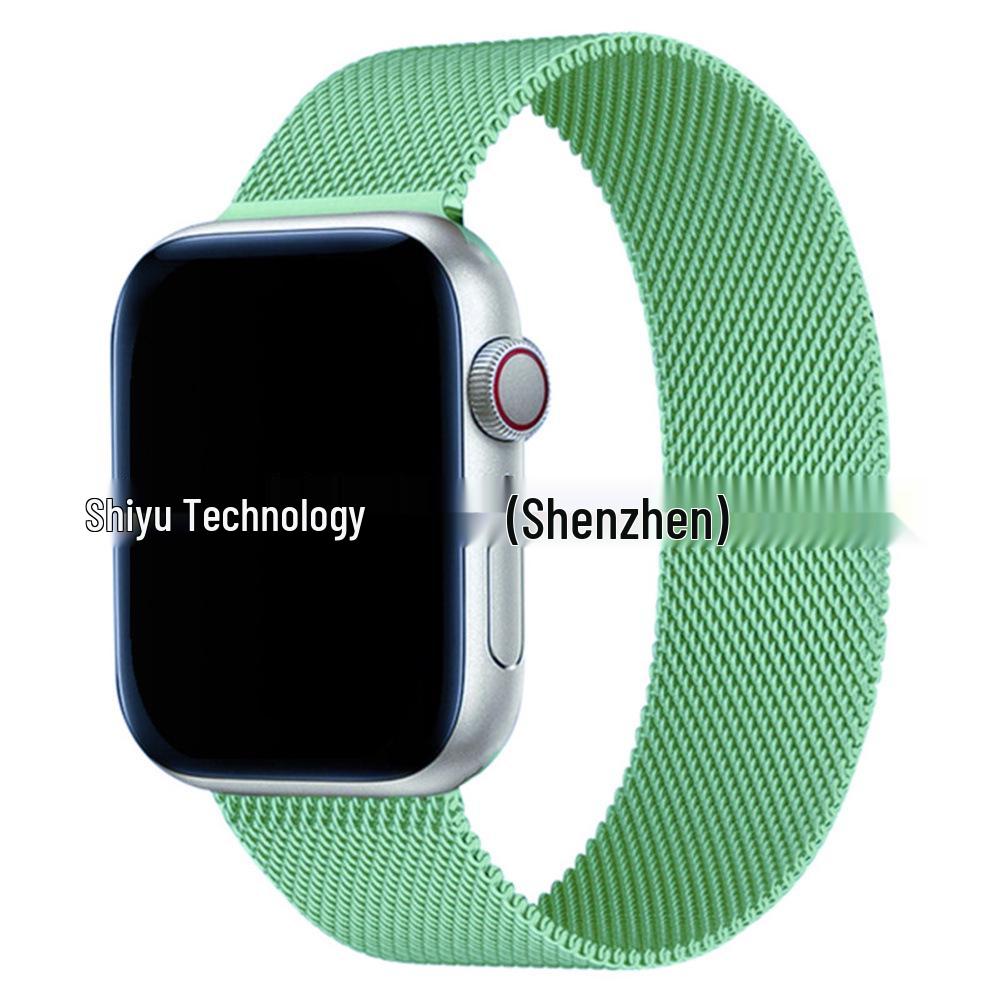Совместимый металлический ремешок-петля для Apple Watch Series 5-9, SE