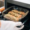 HARIO Стеклянная квадратная форма 1300 мл BUONO Кухонная форма для гратена Сделано в Японии Прозрачная Жаростойкая HKOZ-130-BK