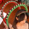 Thin Edges Christmas Jingling Bell Headband New Year Xmas Hairband Christmas Headwear  Headdress