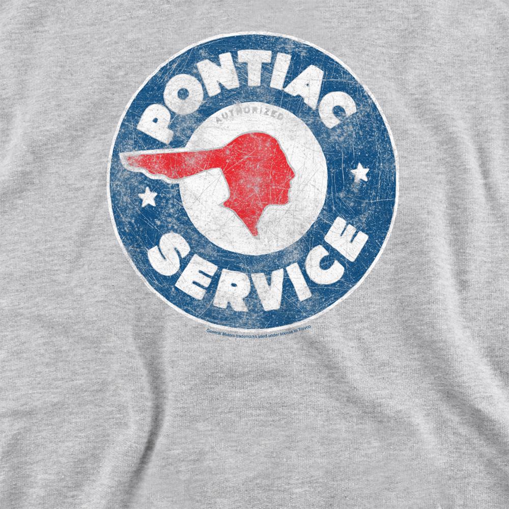 Pontiac Unisex Adult Service Vintage Sweatshirt