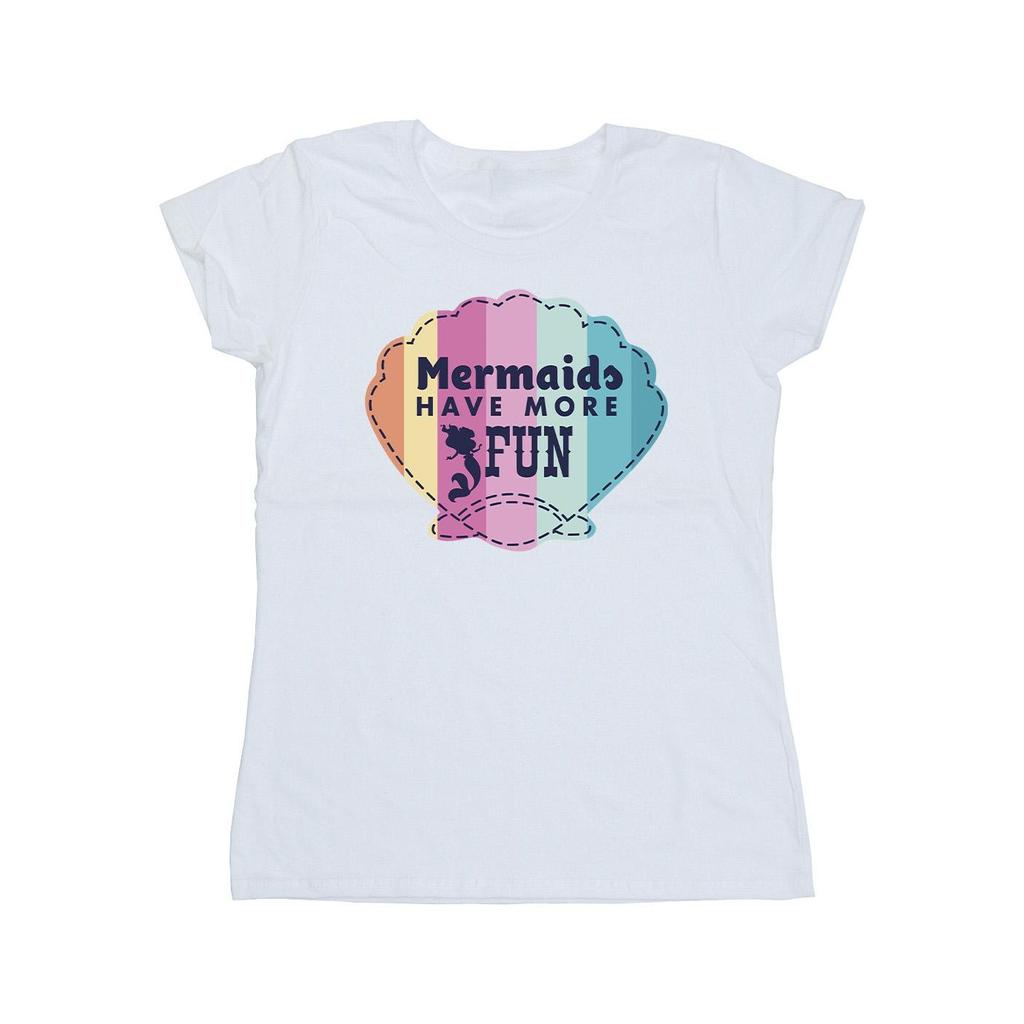 Disney Womens/Ladies The Little Mermaid Fun Cotton T-Shirt