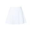 Golf Club Skirt Solid Color Golf Skirt With Built-In Shorts Comfortable Casual A-Line Women Skirts White DD3736-100