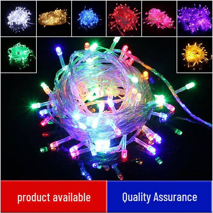 Outdoor LED Twinkling String Lights for Garden, Festival, Christmas, Wedding, Courtyard Decoration