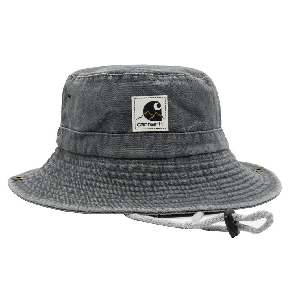 Fisherman Hat Men Women Outdoor Sun Protection Cotton Wide Brim Foldable Mesh For Summer Fishing Trips