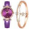 Simple Women'S Watch Roman Face Bracelet Two-Piece Set Women'S Fashion Trend Watch Watch
