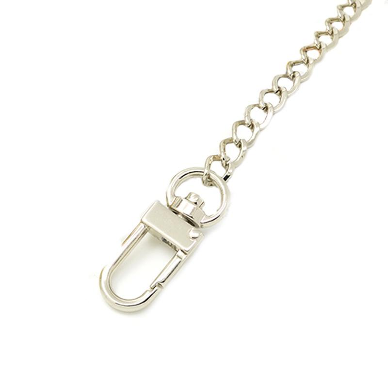 120 см кошелек из нержавеющей стали с ремешком-цепочкой и ручкой через плечо, сумка через плечо, металлическая замена