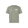 SB Logo Printed Skateboarding Short Sleeve T-Shirt Men Tops Light-Olive-Green DC7818-320