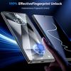 1-2 шт. Закаленное стекло с разблокировкой по отпечатку пальца для Samsung S26 Ultra S25 Ultra S24 Plus Защитная пленка для экрана Легкая установка Автоматический пылесборник