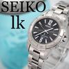 [USED] 216 SEIKO LK Lucia Watch, Radio-Controlled Solar, Black, Women's