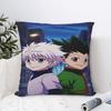 HXH Гон и Киллуа Охотник Принтованные Наволочки Чехол для Подушки Наволочки Теплые Украшения для Автомобиля Квадратные Разных Размеров