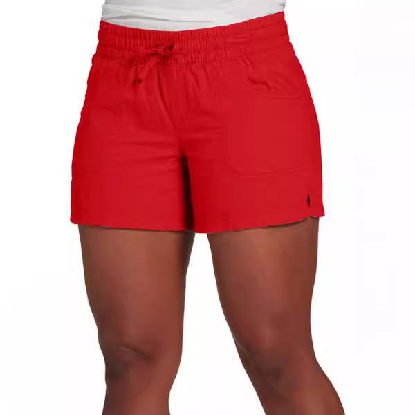 Весенние и летние женские повседневные однотонные шорты с эластичной резинкой на талии, повседневные короткие брюки