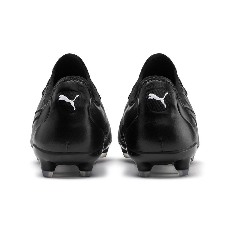Puma King Pro Комфортный Универсальный FG (Резиновые длинные шипы) Футбольные бутсы с противоскользящей поддержкой и амортизацией, мужские футбольные бутсы, черные 105608-01
