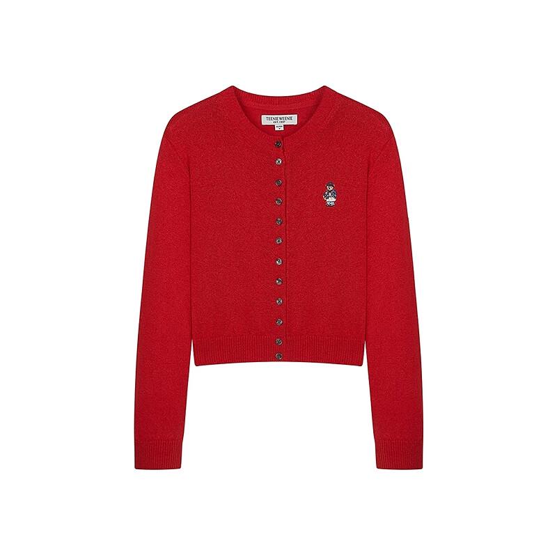 Женский вязаный кардиган Teenie Weenie с мишкой