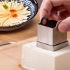 Практичная бытовая кухонная форма для прессования и измельчения тофу из нержавеющей стали, нож для тофу, сделай сам, готовка
