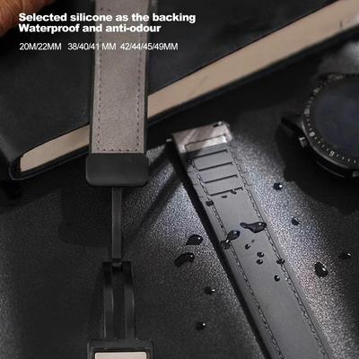 Классический 20 мм силиконовый кожаный ремешок для часов Omega X Swatch Common MoonSwatch Saturn Moon Series Constellations для мужчин и женщин с быстрым снятием