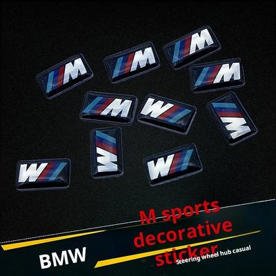 Для BMW Горячие 2025 Для Всех BMW E46 E39 E38 E90 E60 E36 F30 F20 X1 X3 X5 M Логотип Автомобильный Руль Колпачки Ступицы Центральная Накладка Значок Sti