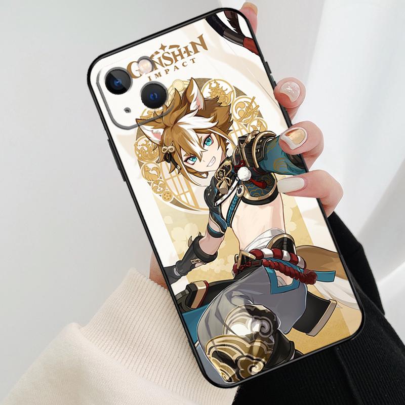 Чехол для телефона Genshin Impact Горо для iPhone 17 Pro Max 15 14 13 11 12 16 Pro Max mini 15 16 Plus 16e 17 Air Cover