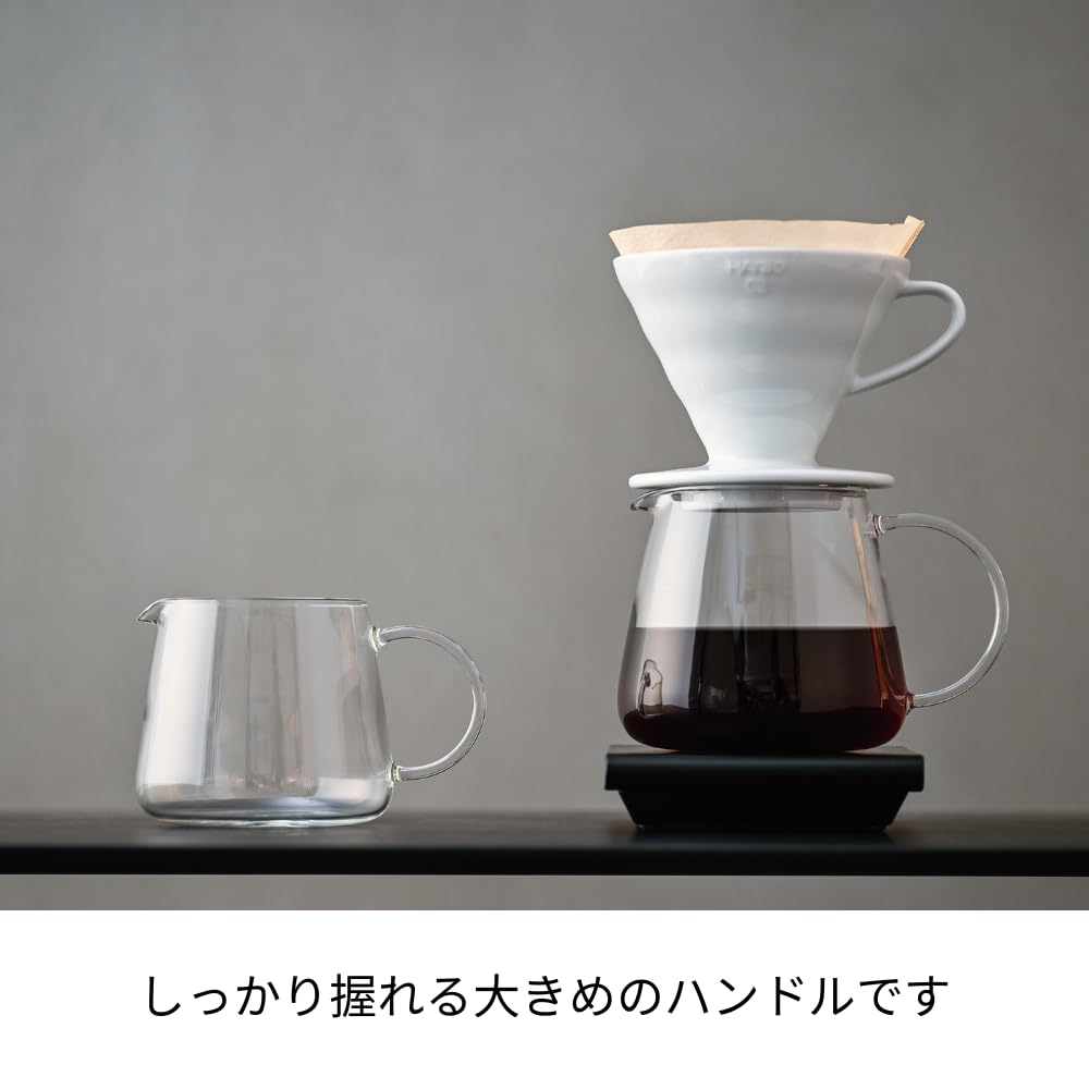 HARIO V60 Barista Server 360 Прозрачный 360 мл Для чашек Подходит для микроволновой печи Сделано в Японии 1-3 VBS-36