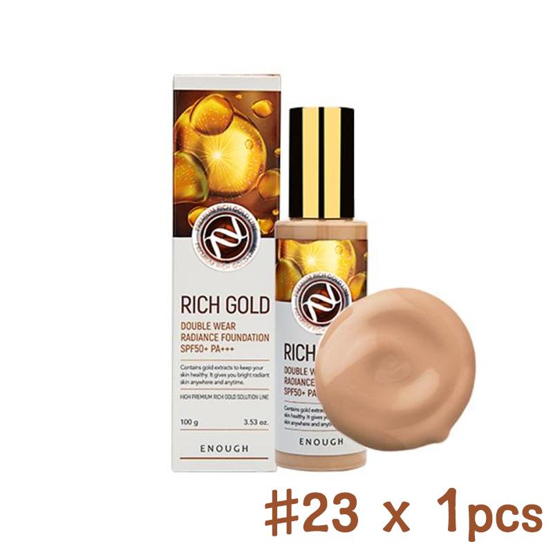 ENOUGH Тональный крем Premium Rich Gold Double Wear Radiance 100 мл (9 вариантов)