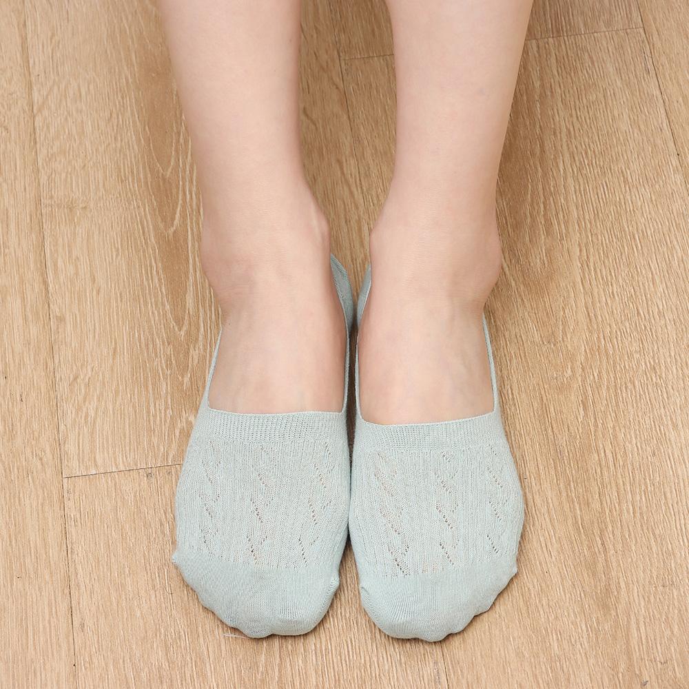 Women Breathable Non-slip Ankle Hosiery Low Cut Boat Socks Cotton