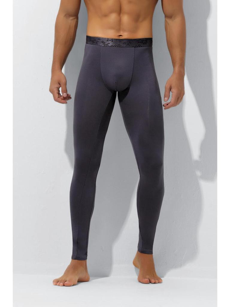 Мужские антибактериальные леггинсы Bullet-Type с внутренним утеплителем в области промежности