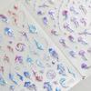 Fantasy Jellyfish Shell Nail Sticker DIY Making Decorative Sticker