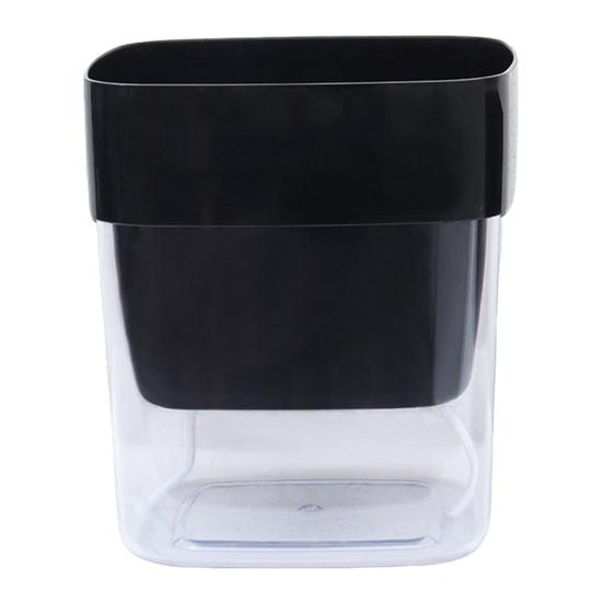 Самополивающийся цветочный горшок с хлопковым шнурком, окошком для видимости уровня воды, горшок для полива снизу, автоматический полив