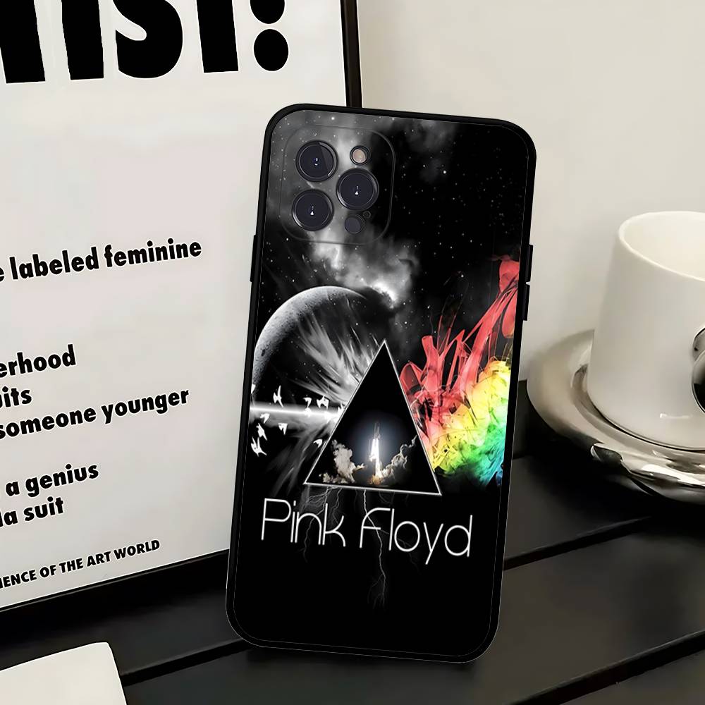 Чехол для телефона P-Pink-F-Floyds Rock Band для IPhone 12 11 13 14 15 16 17 Pro Max Plus Mini