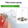 2/4Pcs Teapot Spout Strainer Portable Spiral Coffee Filter Tea Strainer Stainless Steel Curved Hook Tea Infuser Kitchen Gadget