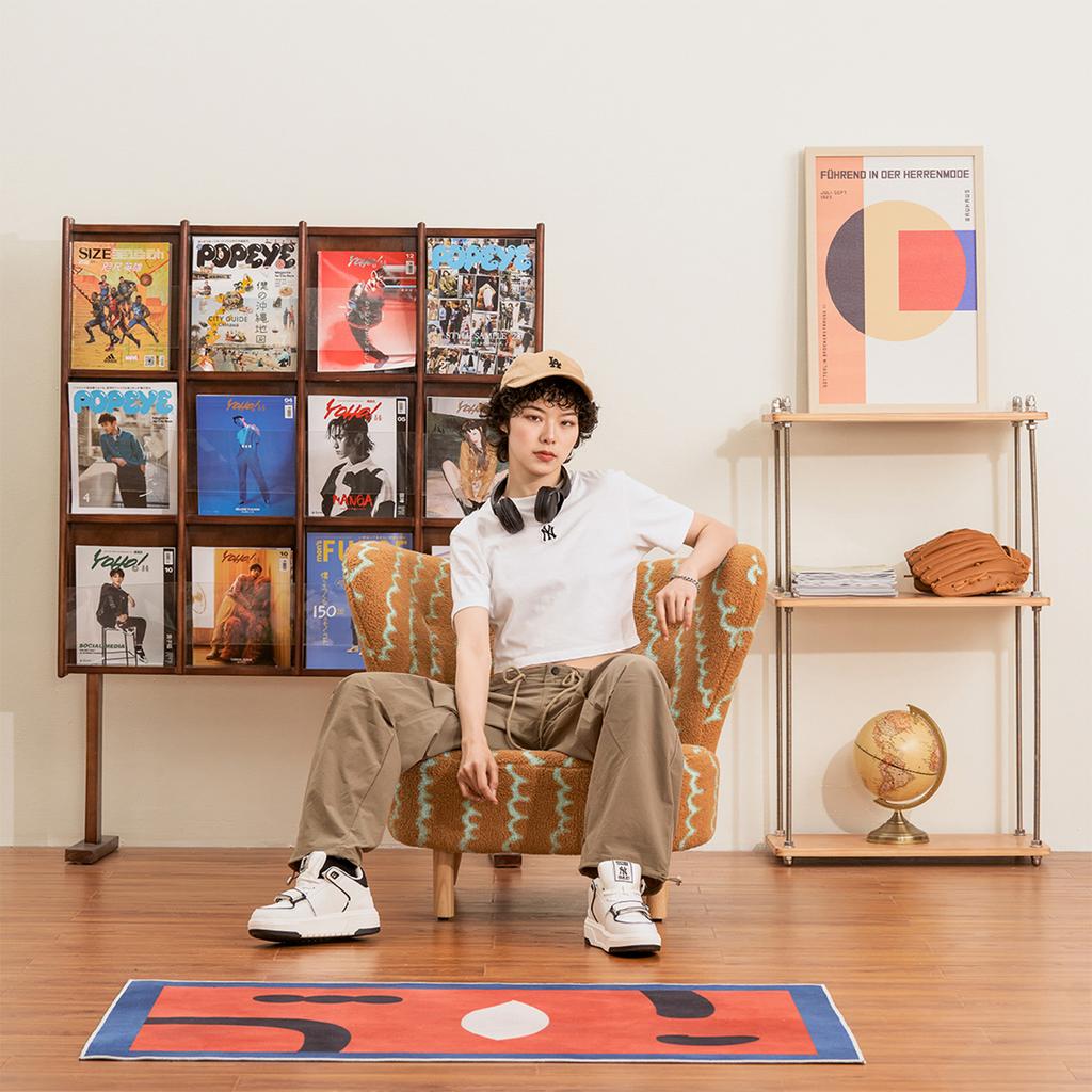 New MLB T Shirt Women's Ivory White 3FTSB0733-50IVS