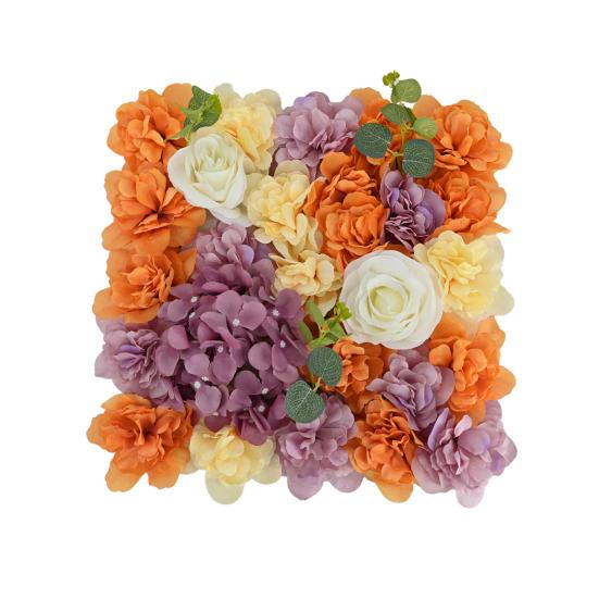 Искусственный цветок розы, настенная панель, свадебный детский душ, вечеринка, сделай сам, квадратный 3D цветочный настенный фон, украшение, реквизит для фотосъемки