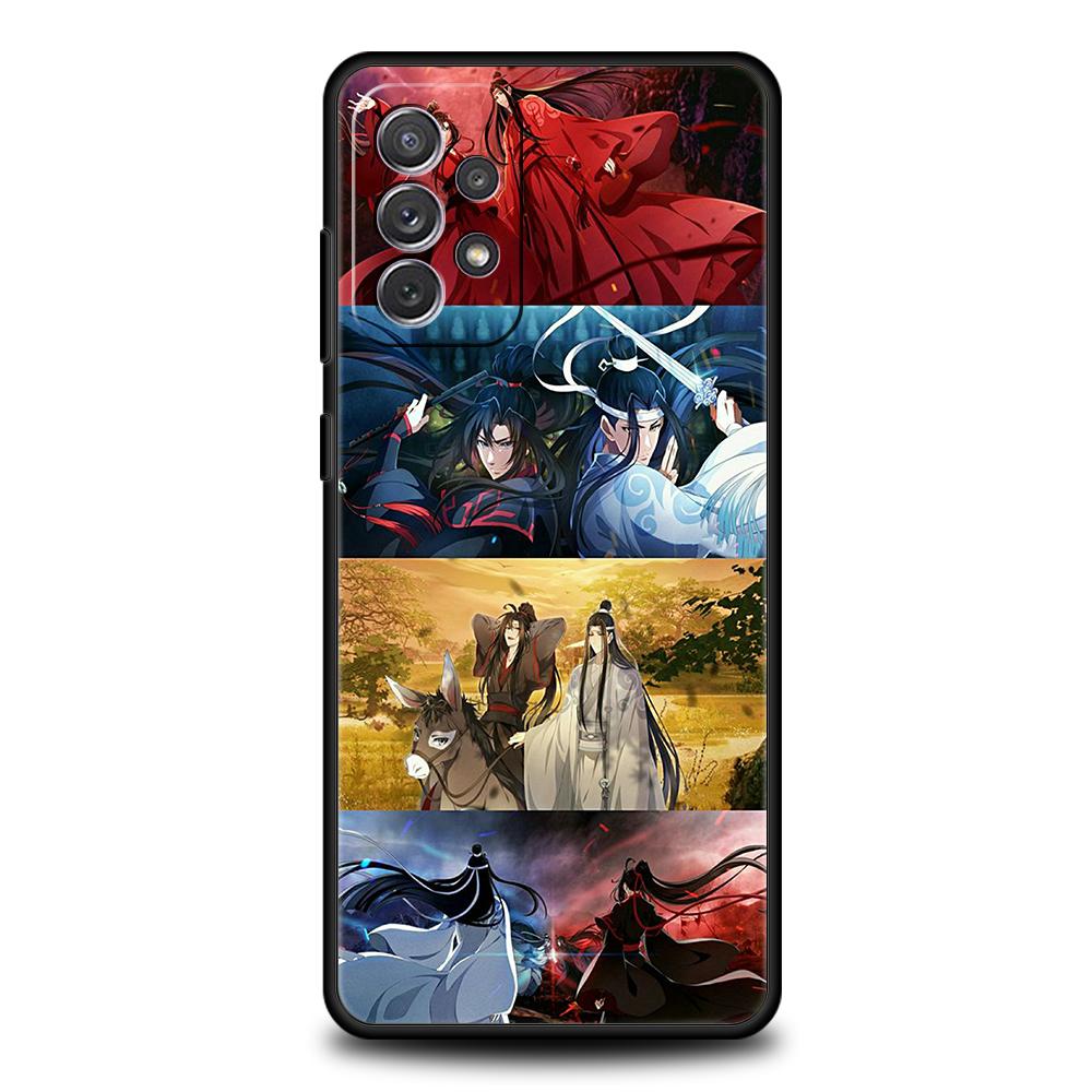Чехол для телефона Mo Dao Zu Shi для Samsung Galaxy A15 A14 A25 A54 A34 A51 A71 A72 A73 A32 A52 A52S A11 A21S A31 A41 5G Мягкий чехол