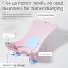 Shower Cradle Baby Ass Washing Basin Bear Shape Lie Down Bath Accessories  Newborn