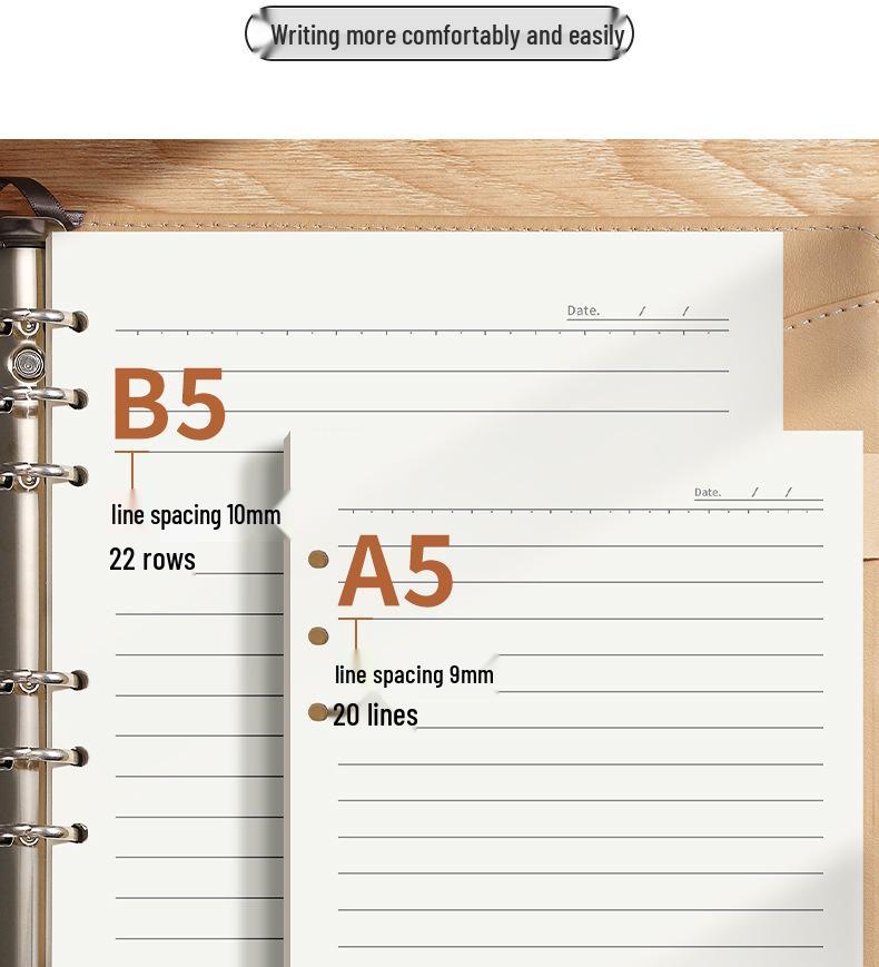 Высококачественный отрывной бизнес-блокнот на кольцах