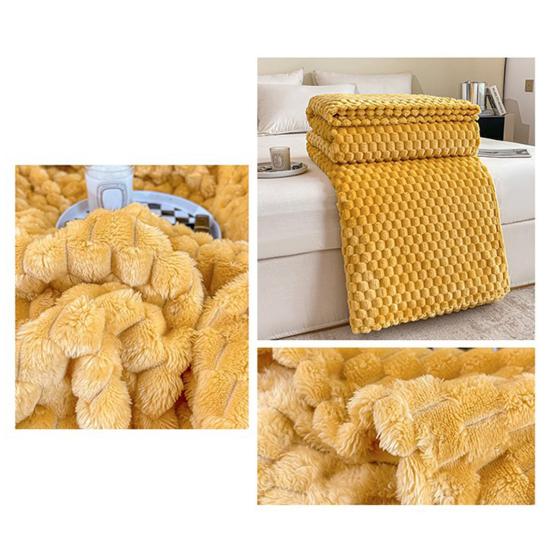 Одеяло из кораллового флиса, теплое, стильное, утолщенное, удобное на ощупь, теплое модное одеяло