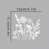 2026 S3741 Waterproof Plant Design Car Sticker