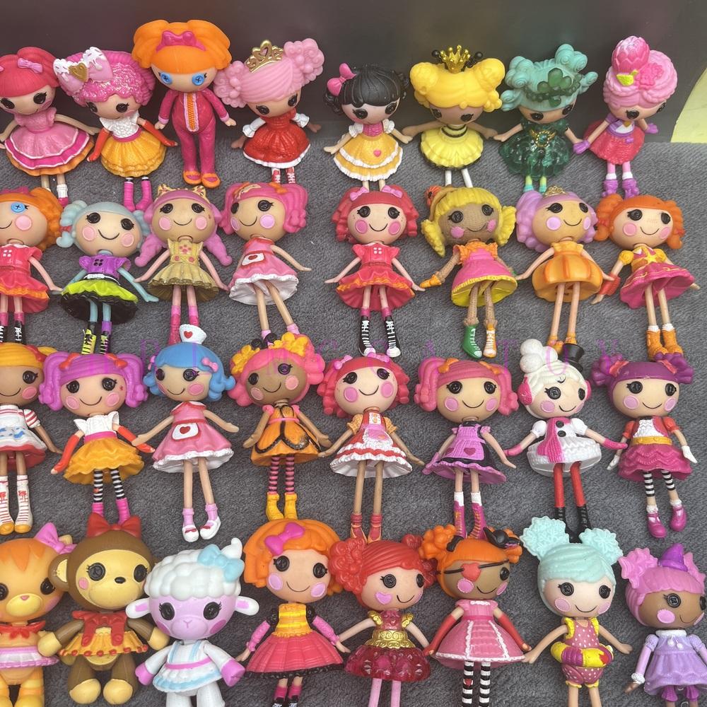 Оригинальные куклы Lalaloopsy 8-10 см, младшая сестра, разные стили, ПВХ, коллекция праздничных подарков для девочек, игрушки