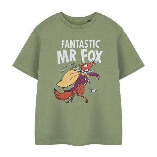 Fantastic Mr Fox Childrens/Kids Short-Sleeved T-Shirt