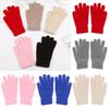 Cycling Driving Cashmere Elastic Mittens Full Finger Gloves Winter Gloves Warm Thick