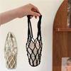 2Pcs Woven Water Bottle Bags Hollow Out Water Cup Mesh Bag Crochet Cup Holder  For Outdoor Carrying