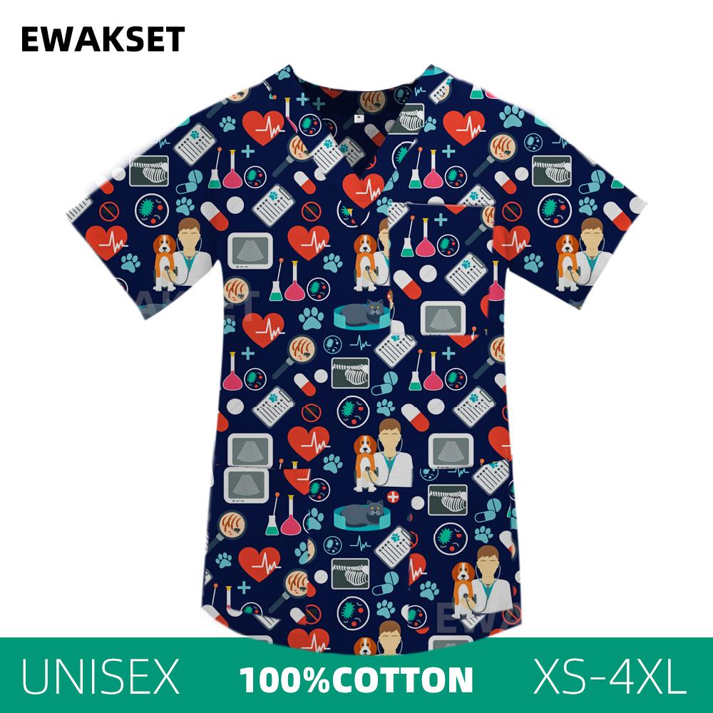 Медицинская униформа унисекс для медсестер, рабочие наборы для врачей и медсестер, салон красоты, больница для домашних животных, стоматологическая клиника и операционная, набор для скраба