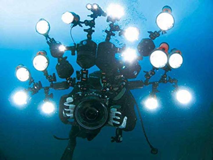 Yamart Подводная камера Крепежная система для корпуса, держатель, базовый комплект, совместимый с дайвингом, производители, черный (GoPro, Олимпус, Кэнон, Никон, Сони)