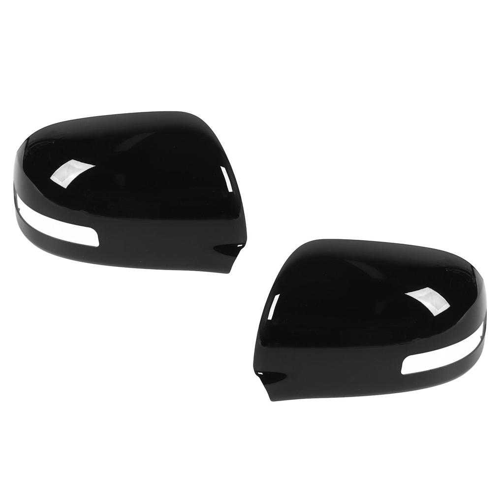 Крышка зеркала заднего вида, высокопрочная глянцевая черная крышка зеркала двери, замена крышки для Outlander