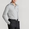 Polo Ralph Lauren SS23 Long Sleeve Small Pony Embroidered Polo Shirt Men Tops Gray 710766605015