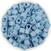 Набор из 100 акриловых квадратных бусин: Однотонный, Большое отверстие для DIY цветных проектов с бисером