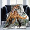 1pc Water Treatment Tyrannosaurus Blanket  Soft Throw for Home Decor, Gift Idea, Living Room, Travel, Camping, Car Blankets