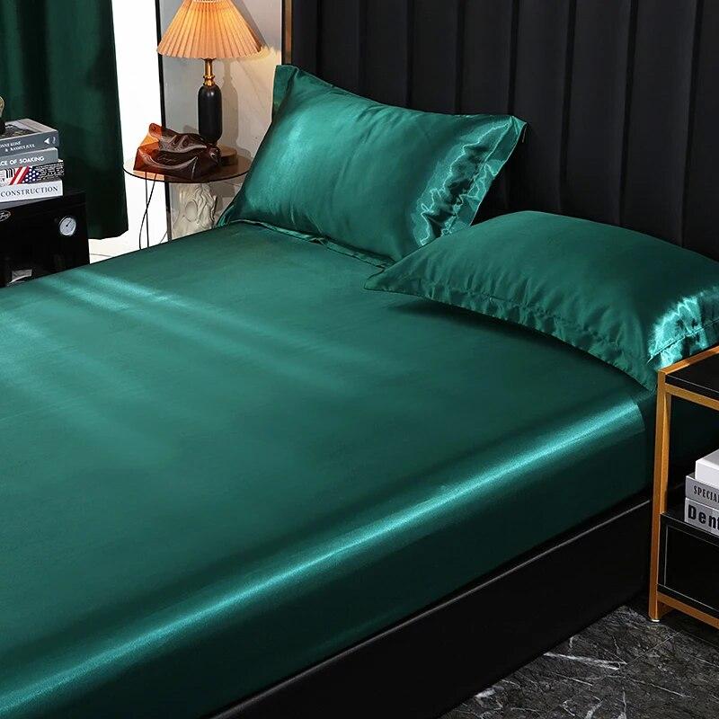 Простыня из шелка шелковицы, очень мягкая и шелковистая простыня для двуспальной кровати размера «queen-size», однотонные покрывала без наволочки