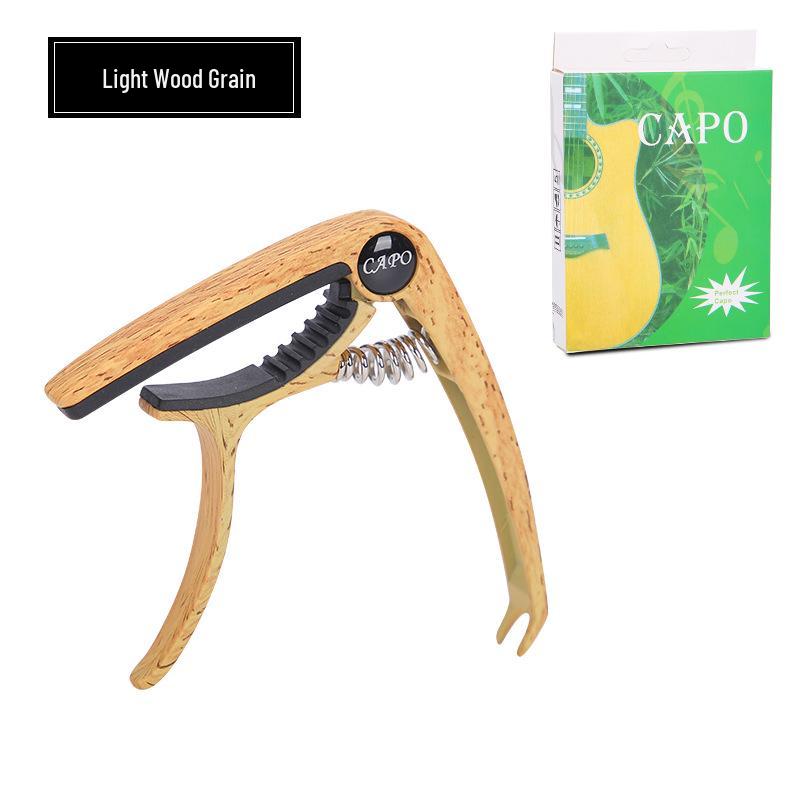 Zinc Alloy Dual-Use Capo for Acoustic & Electric Guitars