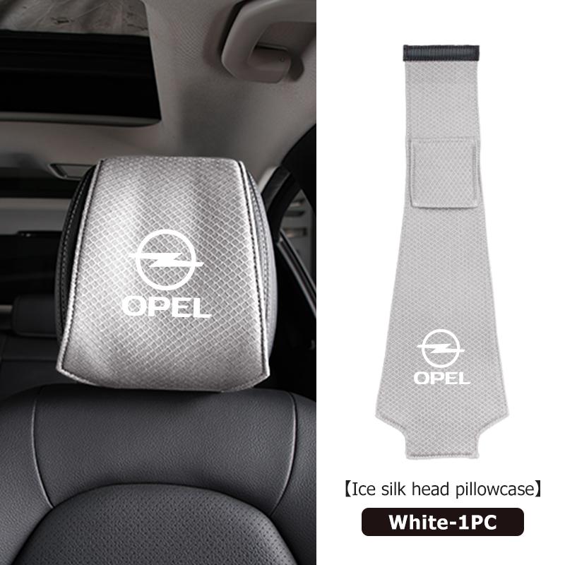 Car Seat Back Headrest Pillow Rest Dustproof Cover Support Pad For Opel Zafira Meriva Mokka Vivaro Vectra Antara Ampera